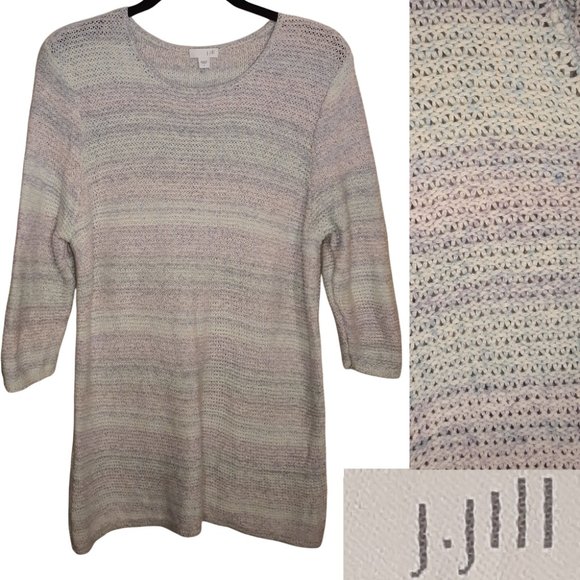 ⏰Pastel "OPAL MINT" striped sweater - Picture 1 of 11